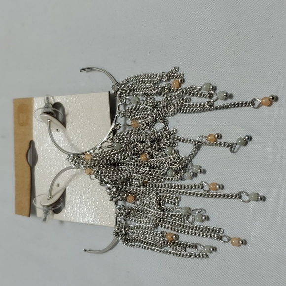 Bke silver tassel earrings - Picture 2 of 4